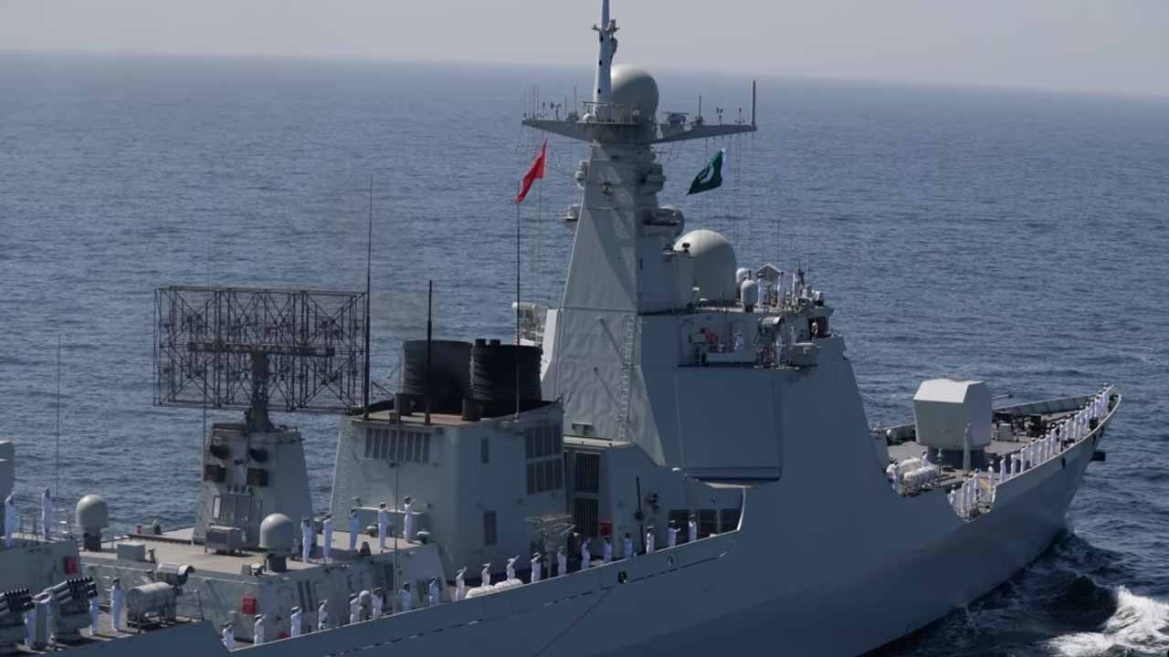Pakistan, China hold first joint naval patrol to safeguard CPEC