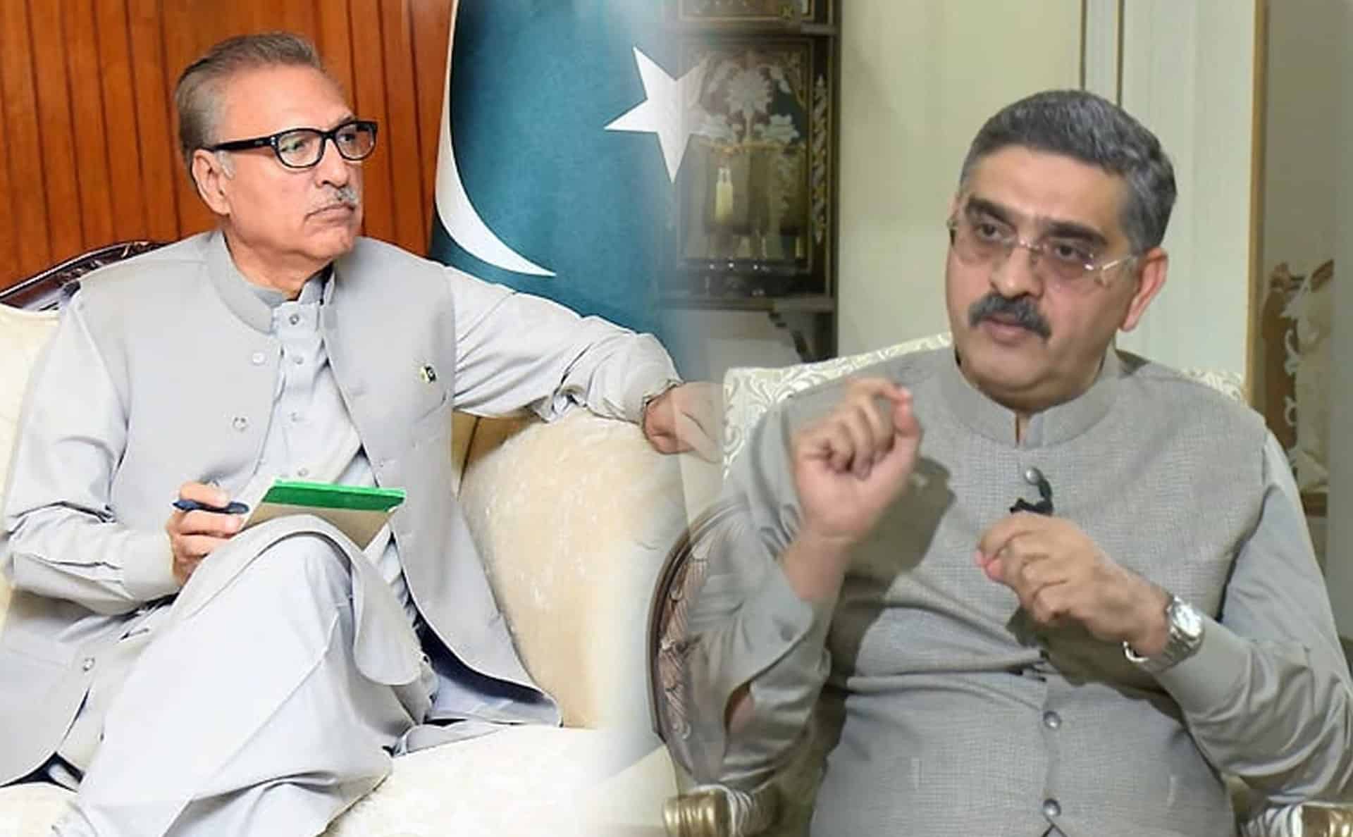 President Alvi conveys PTI’s concerns on level playing field to PM Kakar