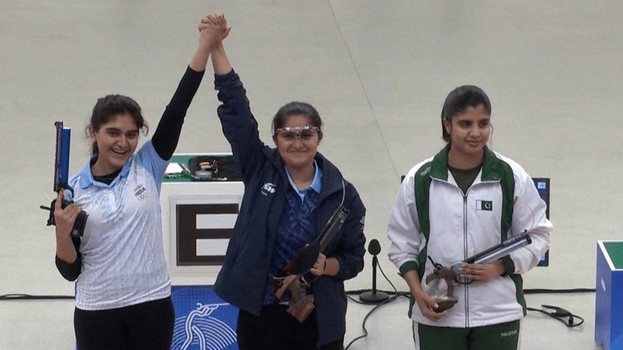 Pakistani female shooter claims 5th position in annual Asian Shooting rankings