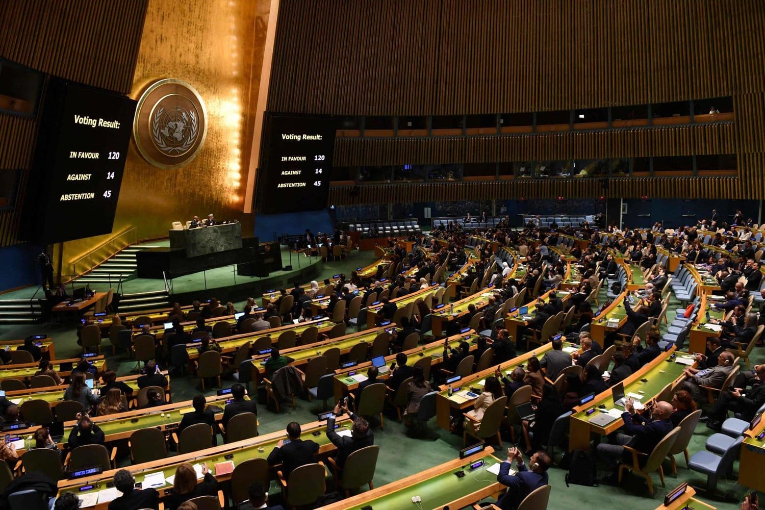 General Assembly Overwhelmingly Approves Resolution for 'Humanitarian Truce' in Gaza
