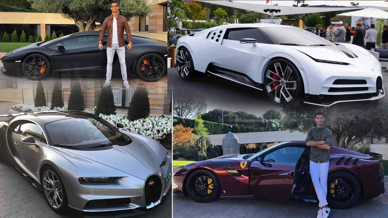 Here is a Exclusive Cars Collection of Cristiano Ronaldo