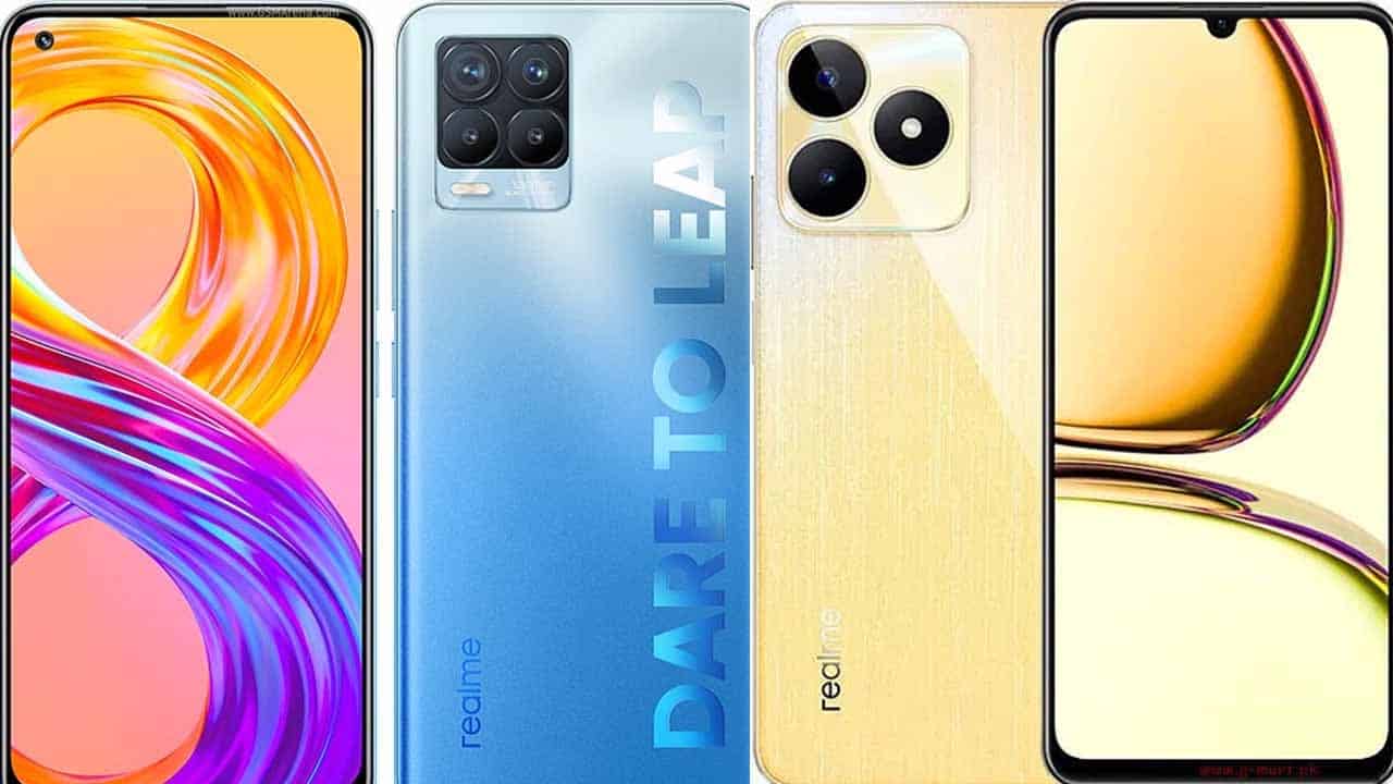 Latest Realme mobile Prices under 50,000 in Pakistan