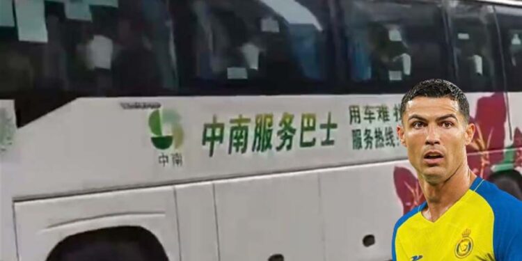Cristiano Ronaldo's Al Nassr Takes Regular Bus in China Following Tour Postponement