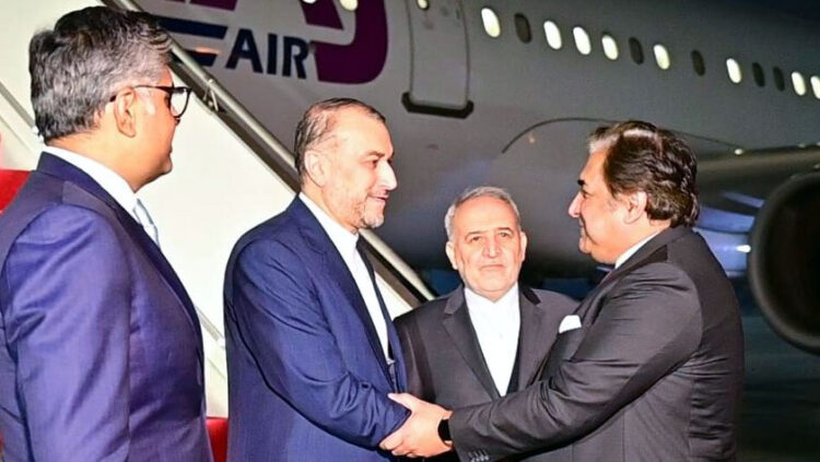 Iranian FM arrives in Islamabad on visit to Pakistan