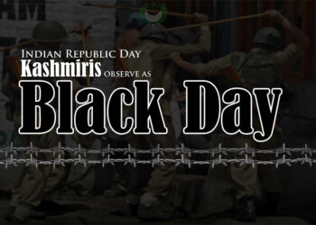 Kashmiris observing India’s Republic Day as Black Day Today