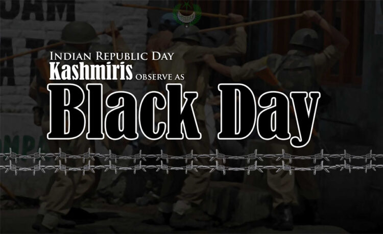 Kashmiris observing India’s Republic Day as Black Day Today