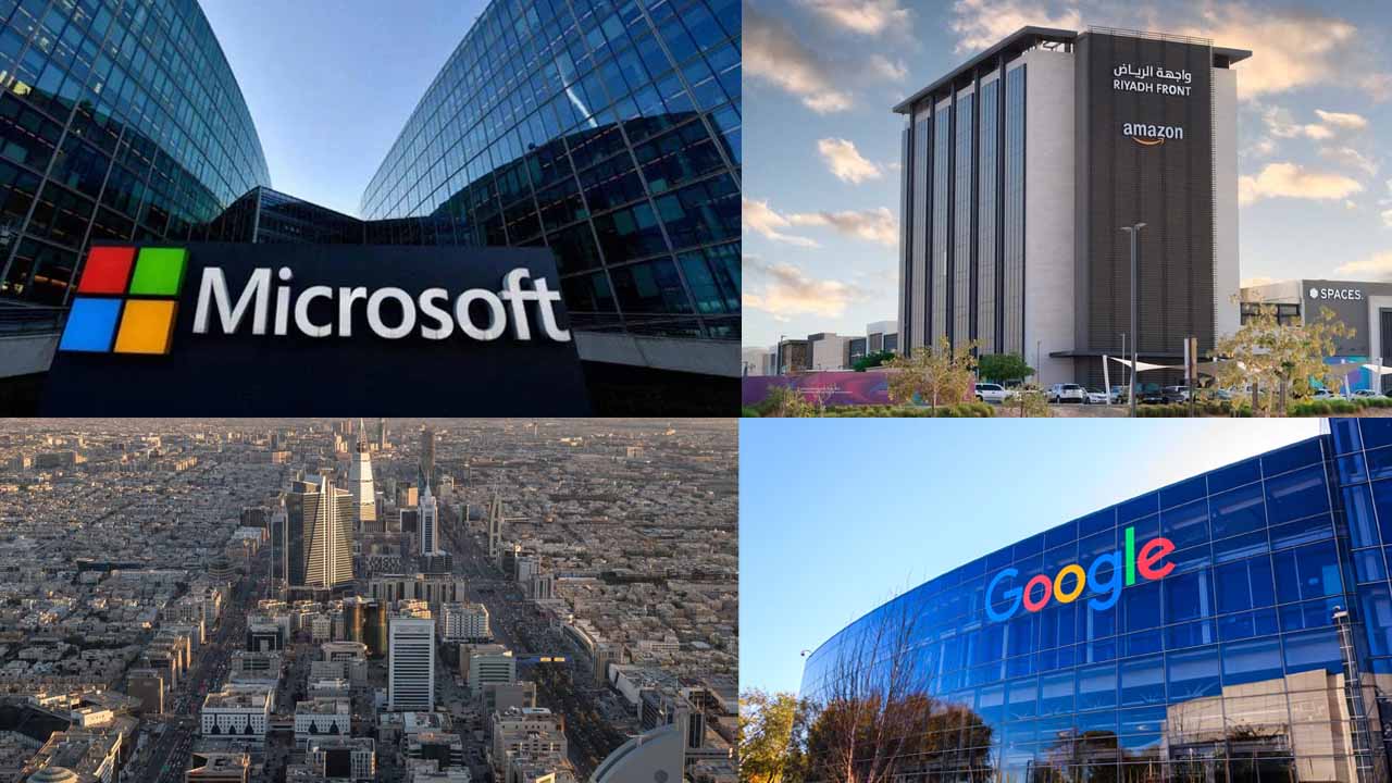 Amazon, Microsoft, Google to Open Headquarters in Riyadh