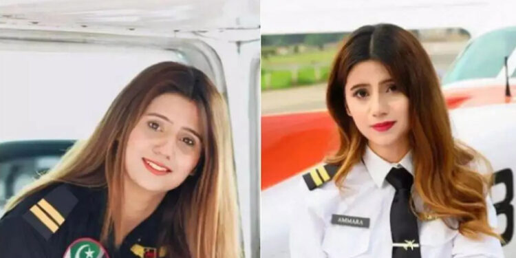 Former Actress Ammara Chaudhry Gets a commercial pilot's license