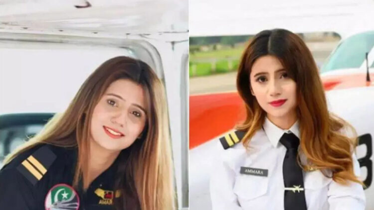 Former Actress Ammara Chaudhry Gets a commercial pilot's license