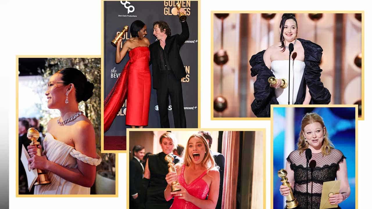 Full list of winners at 2024 Golden Globe awards