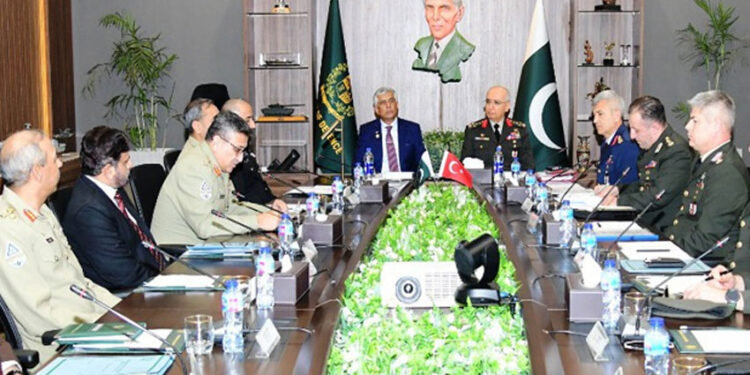 Pakistan-Turkiye High Level Military Dialogue Group meeting successfully concludes in Rawalpindi