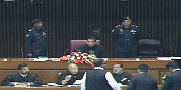 Newly Elected MNAs Take Oath in the Maiden Session of the 16th National Assembly