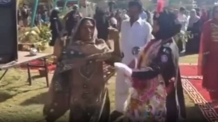 Sanghar, Sindh: Mother Dances with her Daughter in Sheer Joy at Her Graduation as a Policewoman