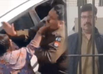 Policeman dismissed for beating woman in Punjab