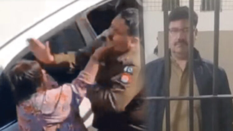 Policeman dismissed for beating woman in Punjab