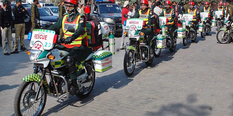 Motorbike Ambulance Service Introduced in Sindh