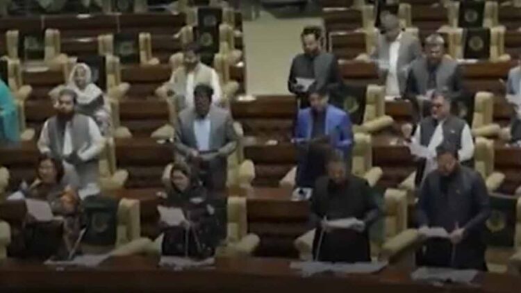 Newly elected MPAs take oath in maiden session of Sindh Assembly