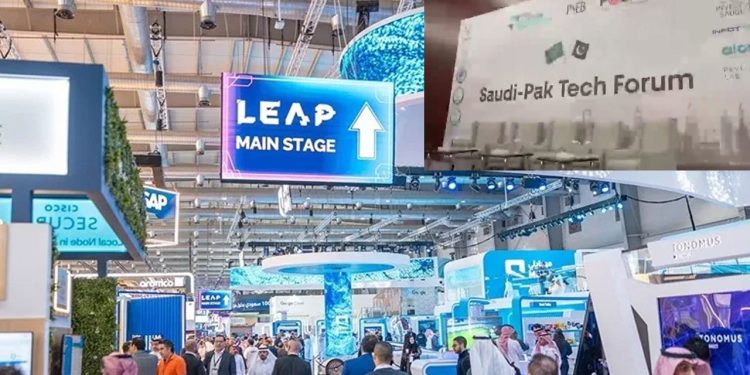 Saudi-Pak Tech exhibition Leap 2024 held in Riyadh
