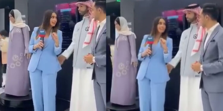 Saudi Robot Spotted Harassing Female Reporter (VIDEO)