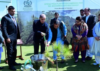 PM Shehbaz inaugurates Spring Tree Plantation Campaign