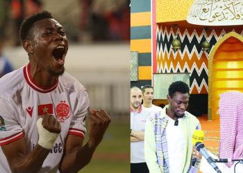 Congolese Arsène Zola, Playing for a Kuwaiti Club, Embraces Islam