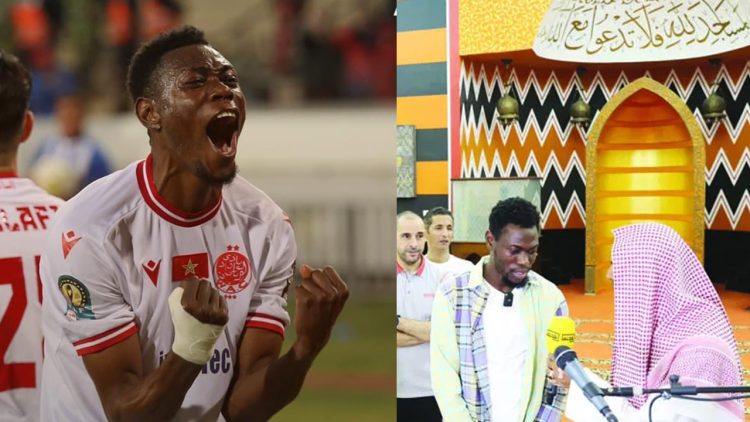 Congolese Arsène Zola, Playing for a Kuwaiti Club, Embraces Islam