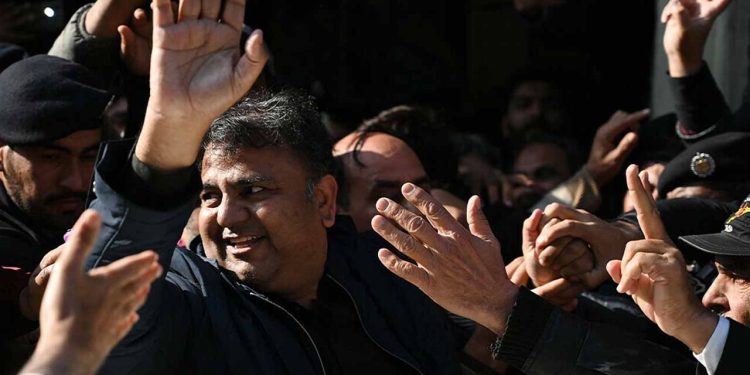 Fawad Chaudhry released from Adiala Jail
