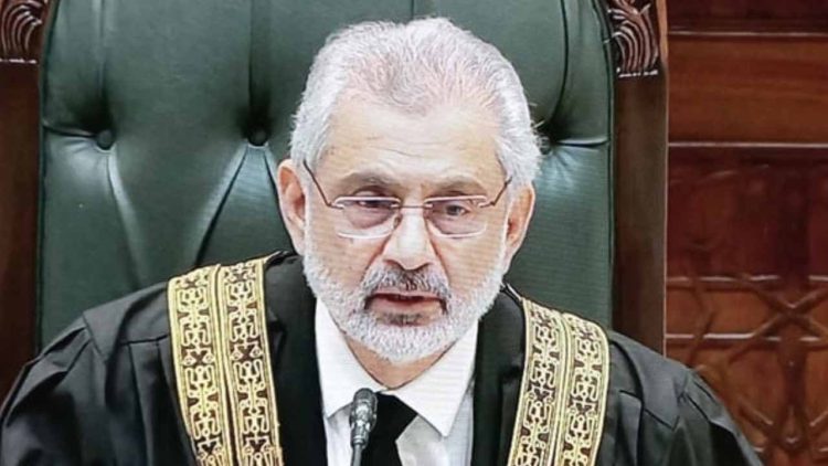 'We will not tolerate any interference in judicial affairs,' says CJP Isa