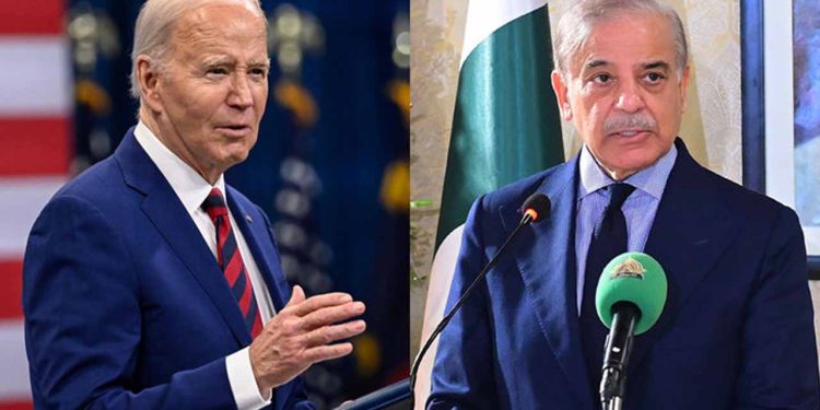 'Pakistan wants to join hands with US for global peace, security', Shehbaz tells Biden