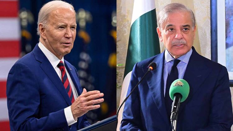 'Pakistan wants to join hands with US for global peace, security', Shehbaz tells Biden