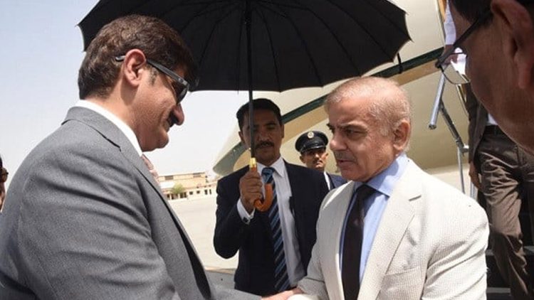 PM Shehbaz reaches Karachi on day-long visit