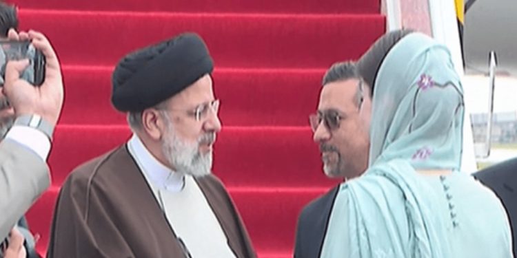 Iranian President Raisi reaches Lahore