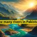 How many rivers are present in Pakistan