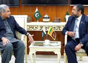 Mohsin Naqvi meeting with Sri-Lanka HIgh comissioner