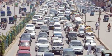 Crackdown on unregistered vehicles in Peshawar