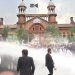 Lawyers and Police Clash Outside Lahore High Court