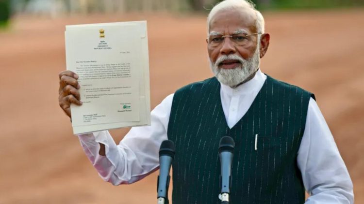 Narendra Modi Oath Taking after Lok Sabha Elections