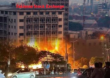 Fire at Karachi’s PSX brought under control: rescue officials