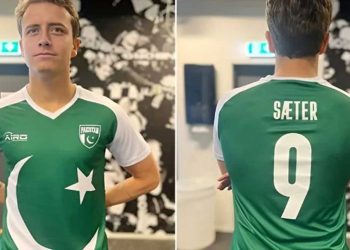Norwegian Footballer Ole Saeter Rejects Lucrative Israeli Offer, Chooses to Play for Pakistan