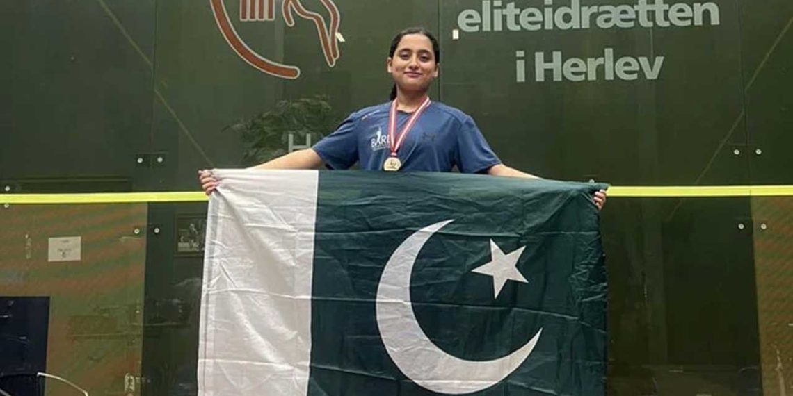 Mahnoor Ali Triumphs at Danish Junior Squash Championship, Leading Ali