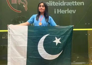 Young Pakistani Squash Sensation Claims Junior Championship in Sweden
