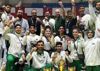Pakistan Makes History at Asian Taekwondo Championship with 8 Medals