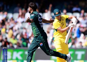 3rd ODI: Australia All Out, Pakistan Needs 141 to Win the Series