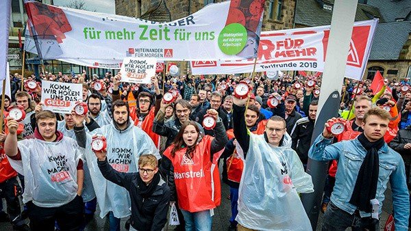 Germany on strike