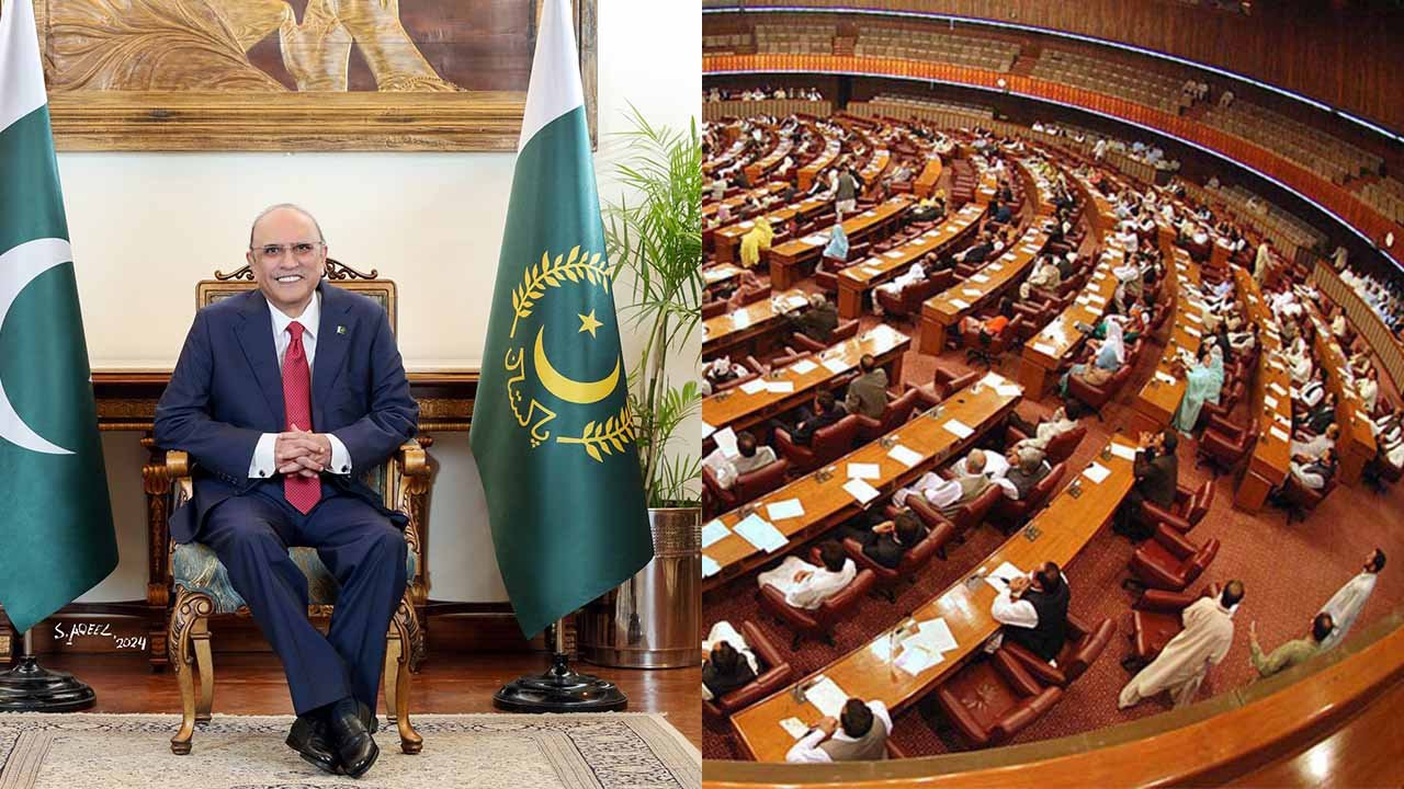 President Zardari Summons NA Session