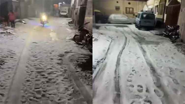 HailStorm in islamabad 2025