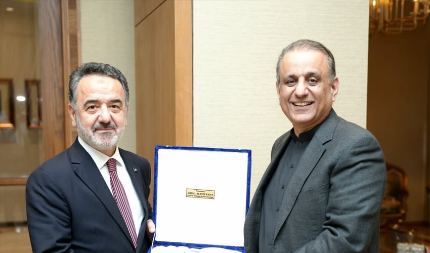 Aleem khan meets Turkey envoy