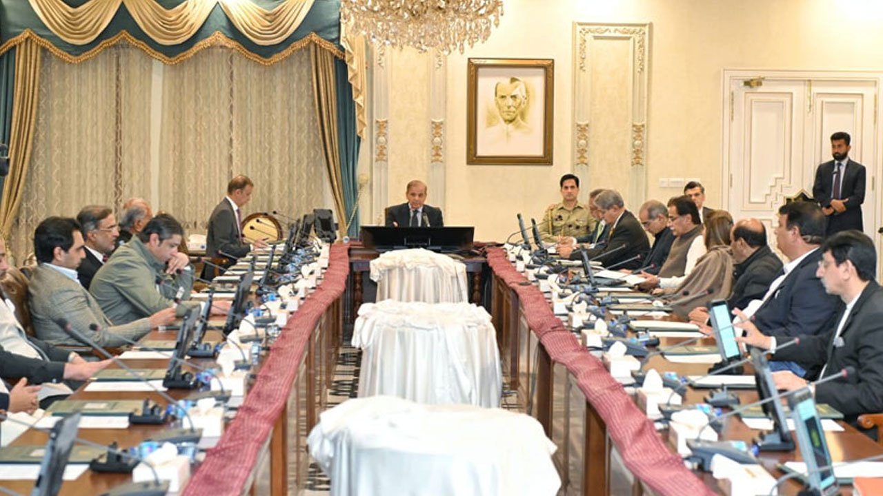 Federal cabinet meeting underway in Islamabad