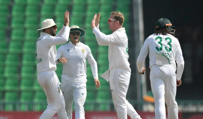 Pak and SA test match jpg