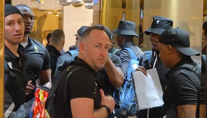 SA teams arrives in Rawalpindi